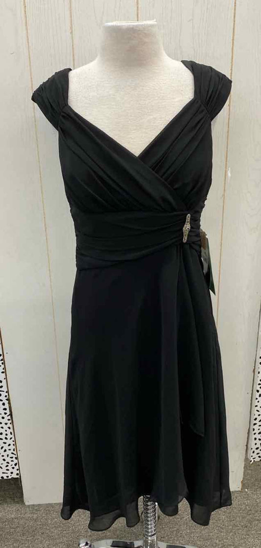 Dawn Joy Fashions Black Womens Size 6 Dress