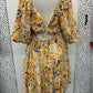 Tan Womens Size 10/12 Dress