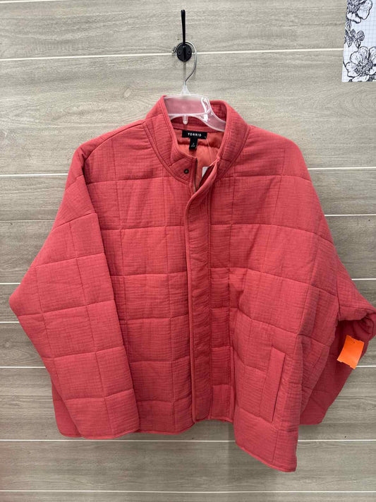 Torrid Size 2X Coral Womens Jacket (Outdoor)