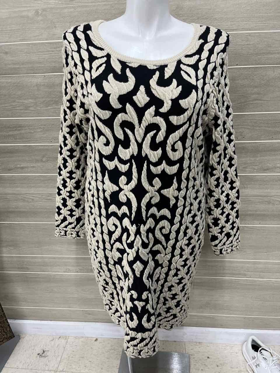 INC Size 2X Black Plus Dress