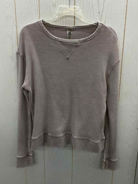 Mono b Lavender Womens Size L Shirt