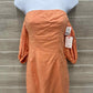 Forever 21 Size 2/4 Orange Junior Dress