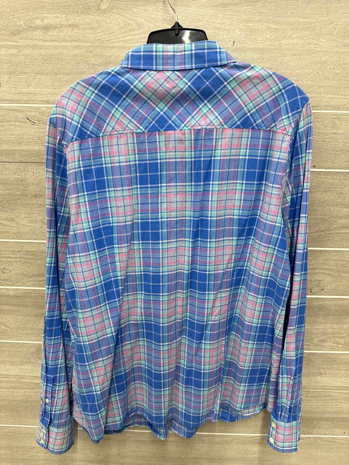 J Crew Size 16/18 Blue Womens Shirt