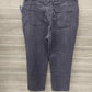 Basic Editions Size 16 Gray Womens Jeans