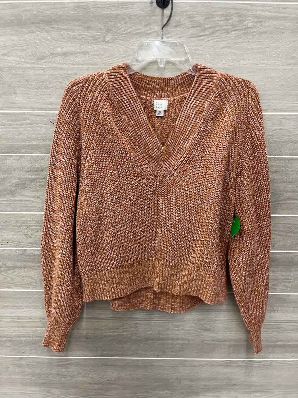 A New Day Size XS Orange Womens Sweater