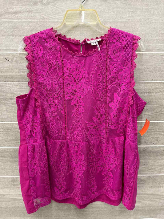 Andree Pink Womens Women Size L Tank Top