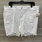 Judy Blue White Womens Women Size 20/22 Shorts