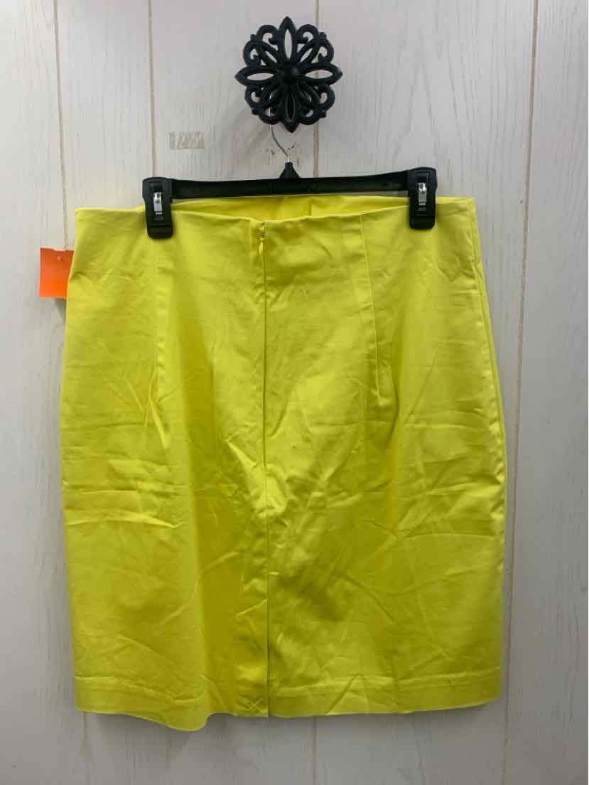 Worthington Yellow Womens Size 18 Skirt