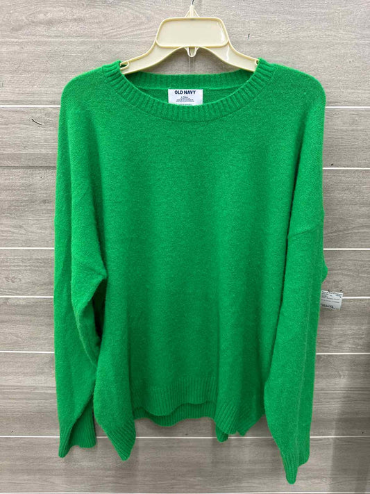 Old Navy Size L Tall Green Womens Sweater