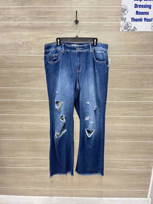 KanCan Blue Womens Women Size 14 Jeans