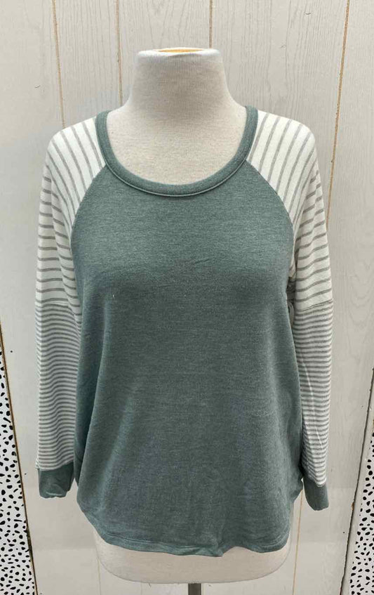 Staccato Green Womens Size Small Shirt