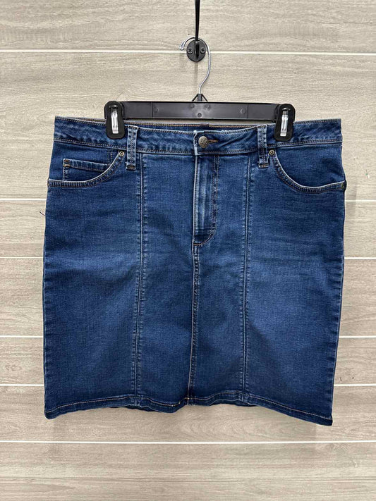Lee Size 12 Blue Womens Skirt