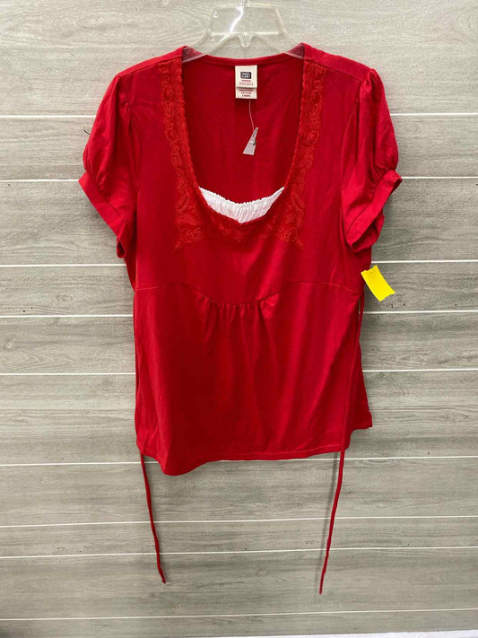 Faded Glory Red Womens Size 16W Shirt