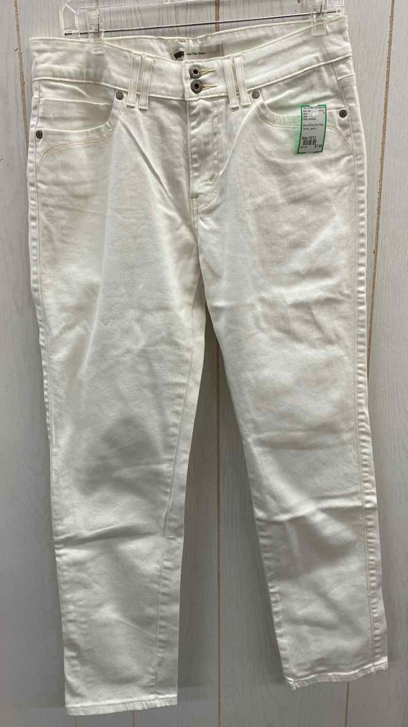 Levis White Womens Size 10/12 Jeans