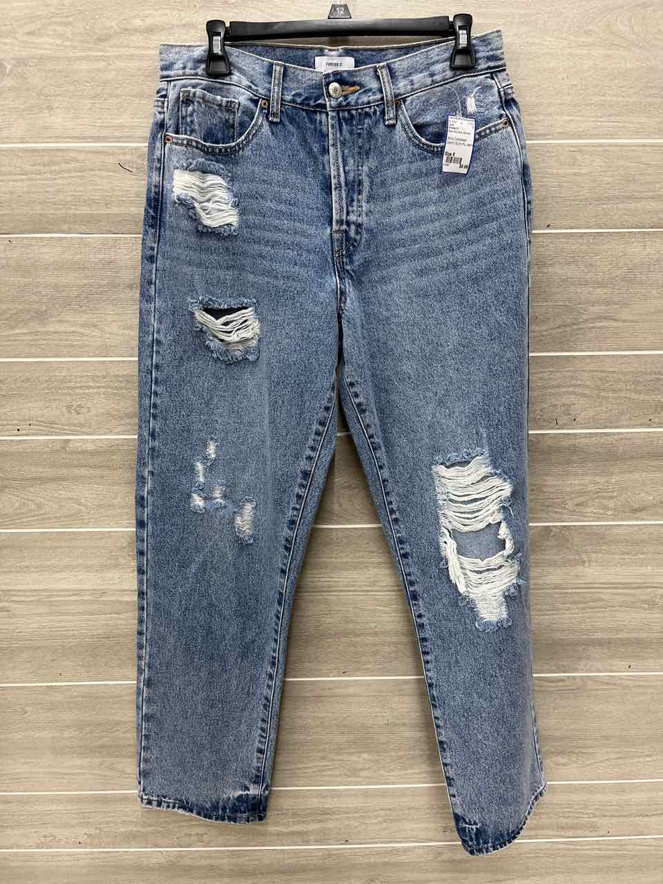 Forever 21 Size 8 Blue Womens Jeans