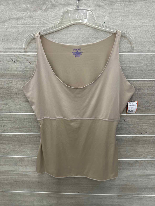 Spanx Size 1X/2X Tan Womens Tank Top