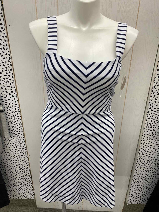 Draper & James Navy Womens Size 12 Dress