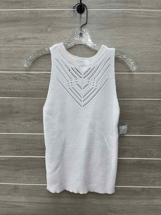 LOFT White Womens Women Size XS Tank Top