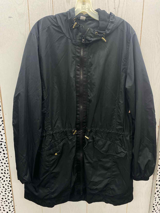 Old Navy Black Womens Size XL/Tall Jacket (Outdoor)