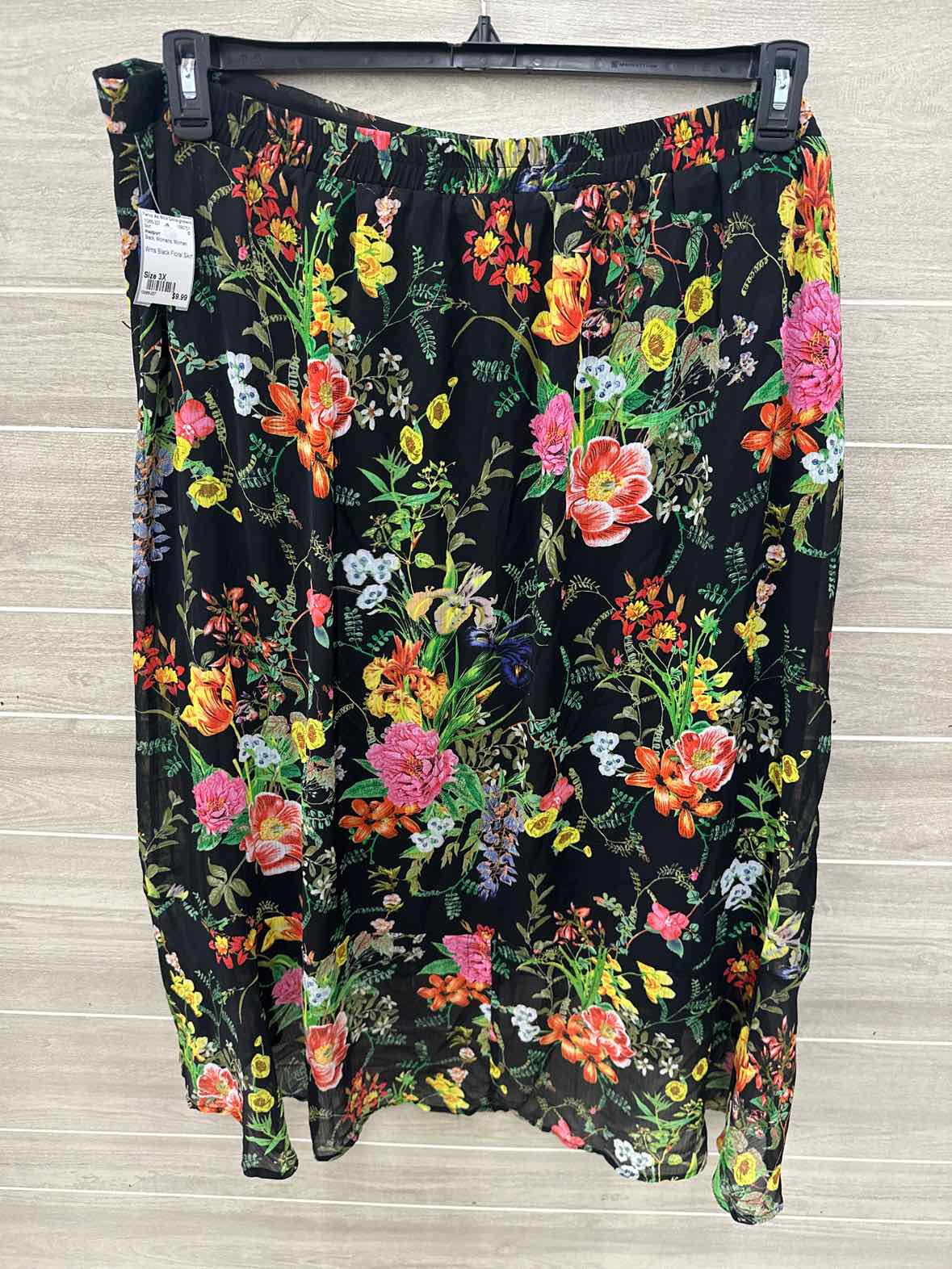 Westport Black Womens Women Size 3X Skirt