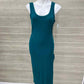 Maurices Size 8/10 Teal Womens Dress