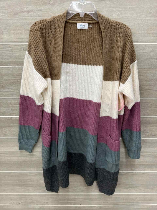 Blue Island Size S/M Multi-Color Womens Sweater