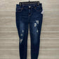 Maurices Size 6/8 Long Blue Womens Jeans