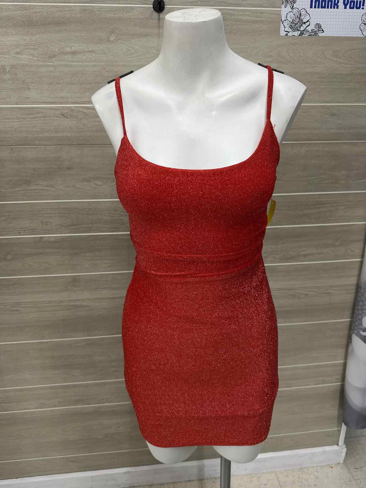 Size 6/8 Red Womens Dress