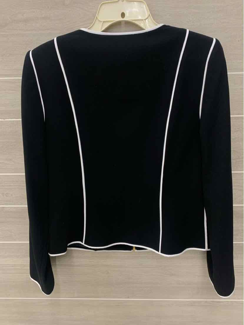 Calvin Klein Black Womens Size 10 Blazer