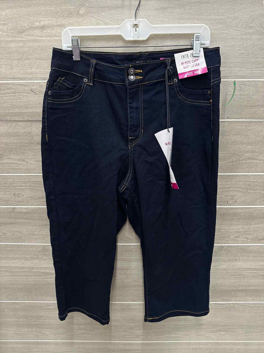 FAITH Size 16 Blue Plus Jeans