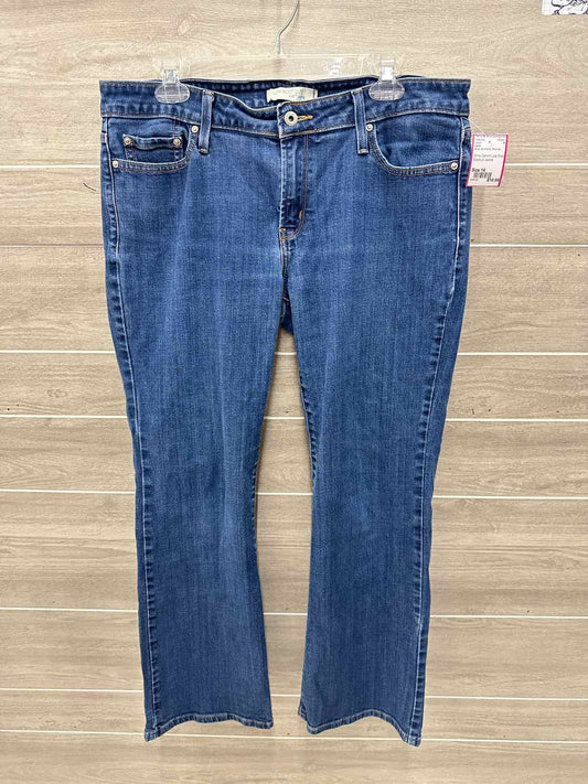 Levis Size 14 Blue Womens Jeans