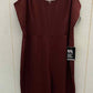 Express Burgundy Womens Size 10/12 Jumper