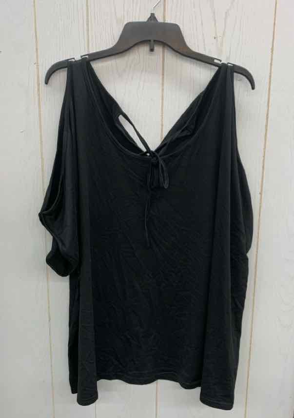 Black Womens Size 3X Shirt