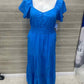 Time & Tru Size 20 Blue Plus Dress