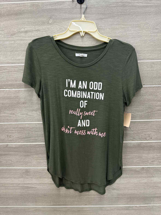 Maurices Olive Womens Size Small Shirt