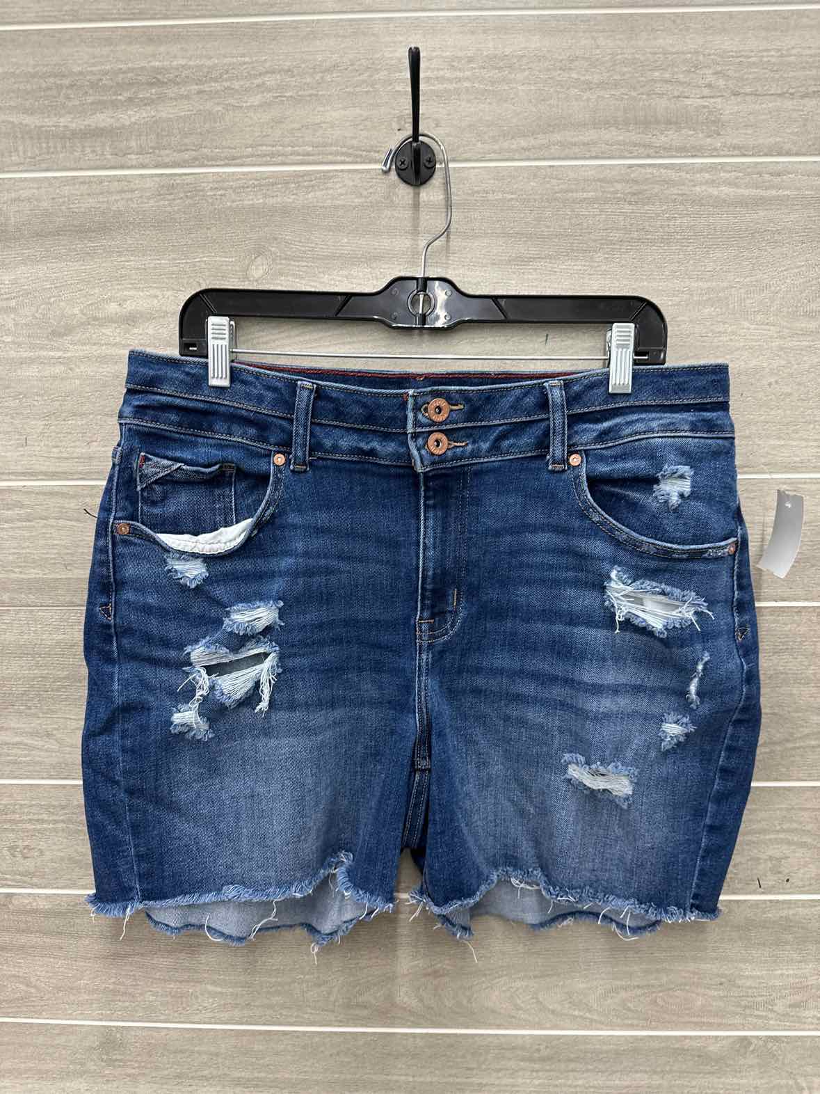 Edgely Size 14W Blue Plus Shorts