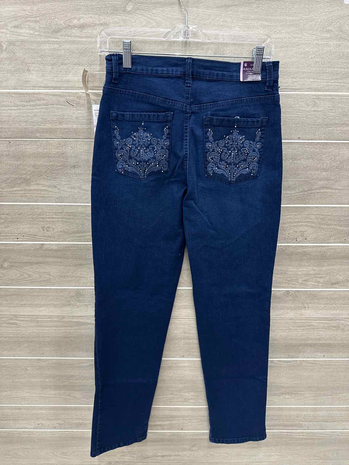 Gloria Vanderbilt Size 6 Blue Womens Jeans