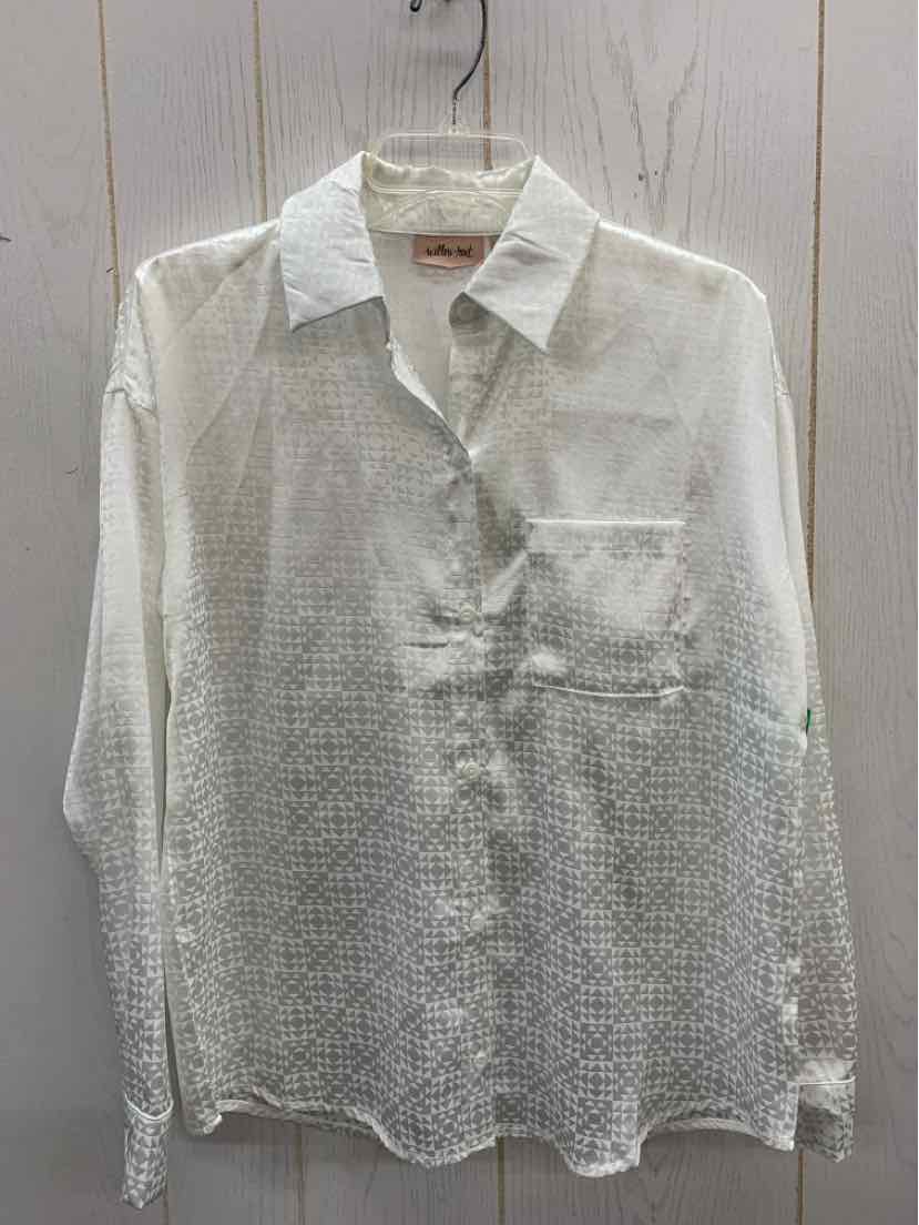 Willow Root White Womens Size Small Shirt