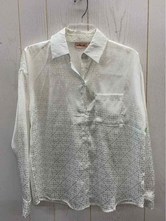 Willow Root White Womens Size Small Shirt