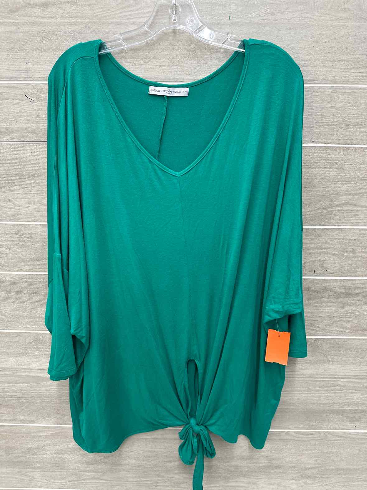 Signature Collection Size 3X Green Plus Shirt