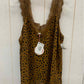 Umgee Brown Womens Size L Tank Top