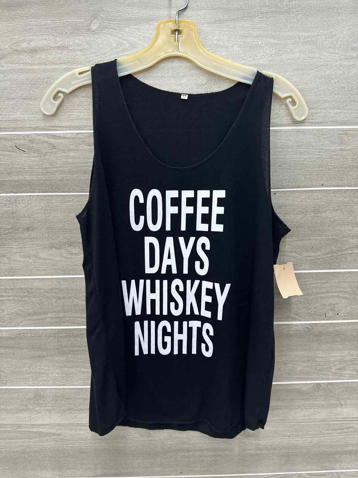 Black Womens Size M Tank Top