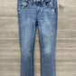 Silver Size 4 Blue Womens Jeans