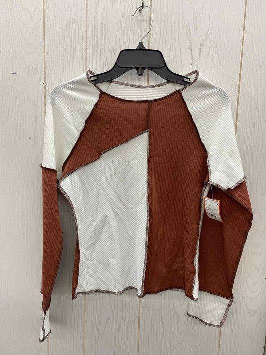 Brown Junior Size Small Shirt