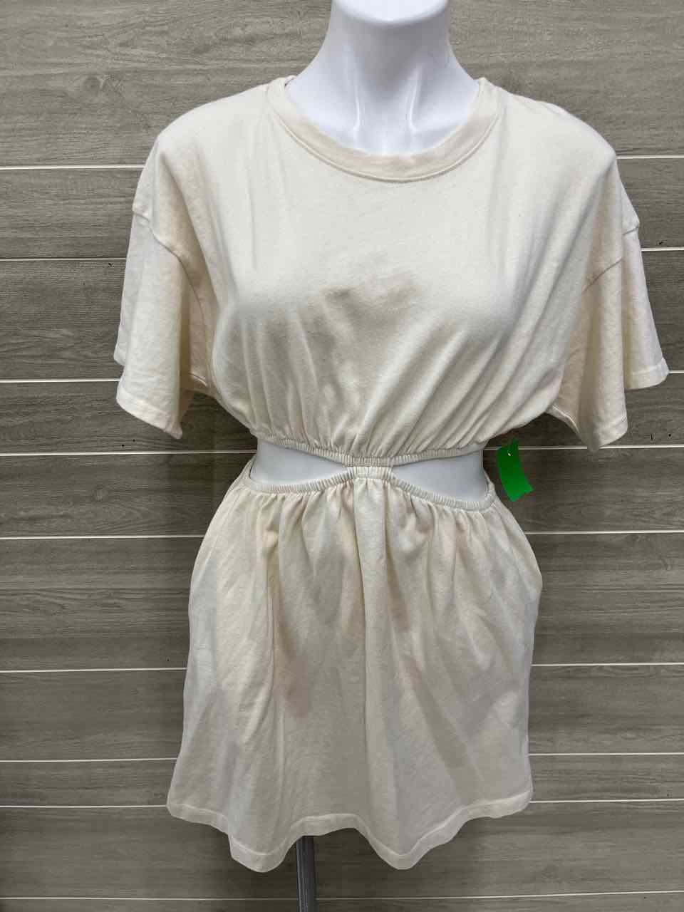 By Together Size 8/10 Cream Womens Dress