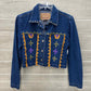 Size 4/6 Blue Womens Blazer