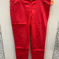 Chico's Red Womens Size 12 Pants