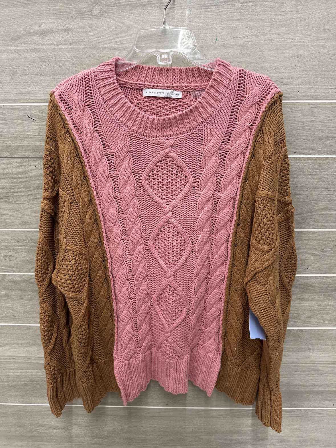 Alter'd State Size S Pink Womens Sweater