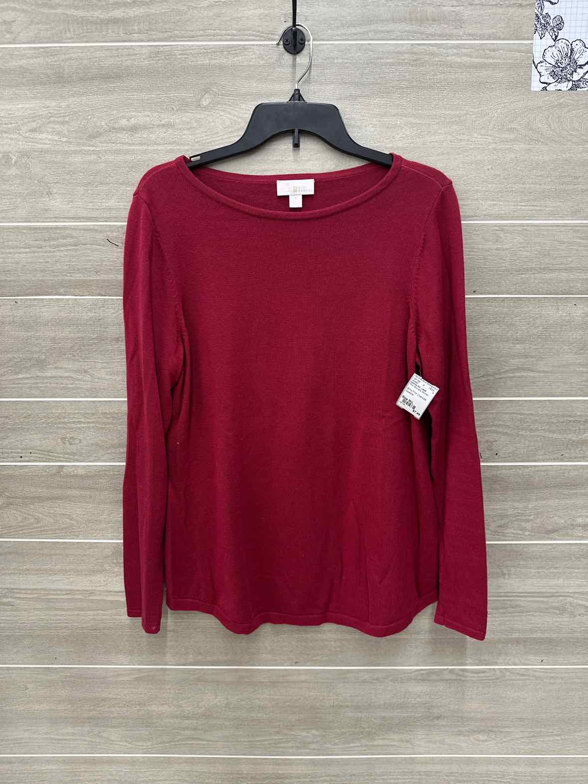 belle by Kim Gravel Pink Womens Women Size M/L Sweater
