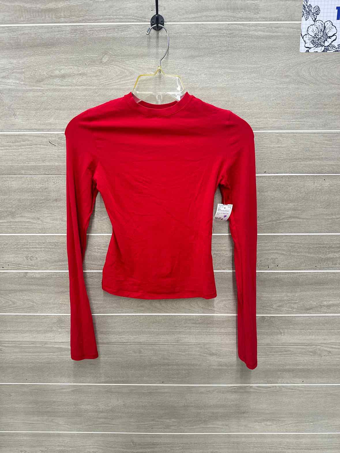 Skims Size XS Red Womens Shirt